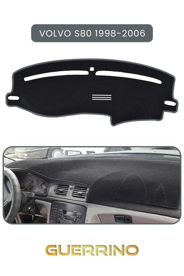 Alisevashop Volvo S80 (1998-2006)Torpido Koruma Halısı Gri Kenar  - Image 1