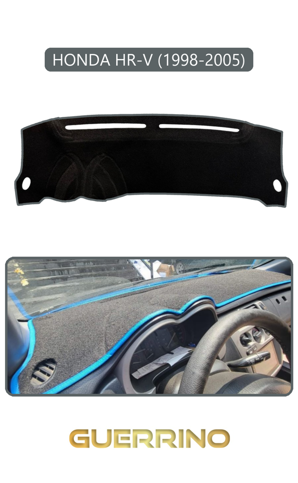 Alisevashop Honda Hr-V 1998-2005Torpido Koruma Halısı Gri Kenar  - Image 1