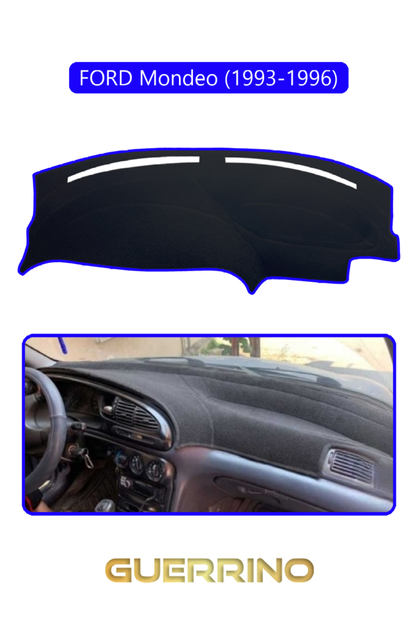 Alisevashop Ford Mondeo (1993-1996)Torpido Koruma Halısı Mavi Kenar  - Image 1