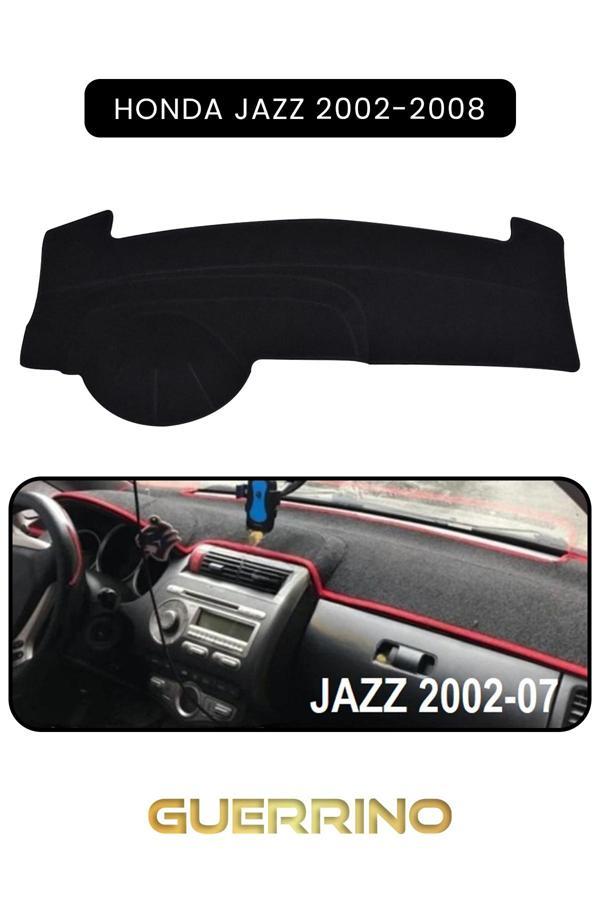 Alisevashop Honda Jazz 2002-2008Torpido Koruma Halısı Siyah Kenar  - Image 1