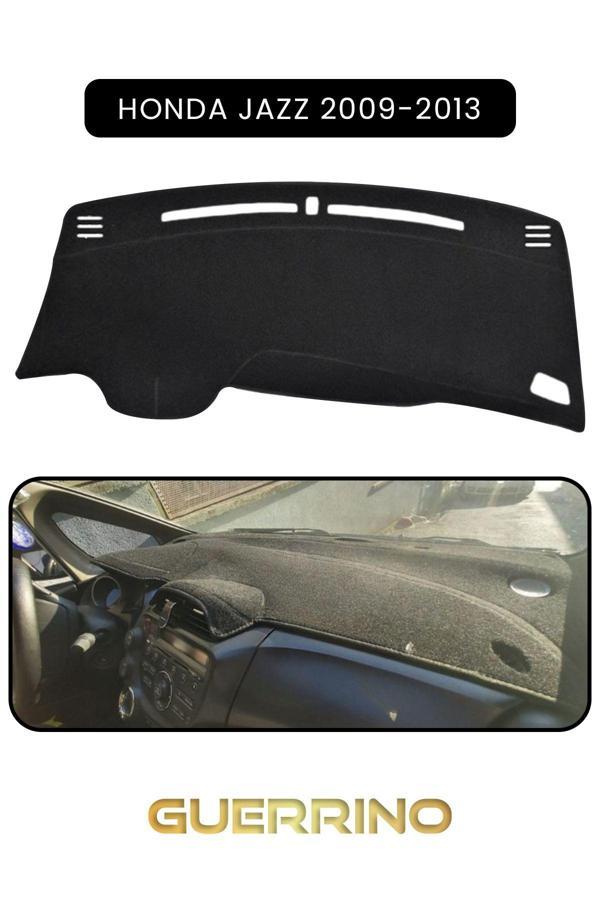 Alisevashop Honda Jazz 2009-2013Torpido Koruma Halısı Siyah Kenar  - Image 1