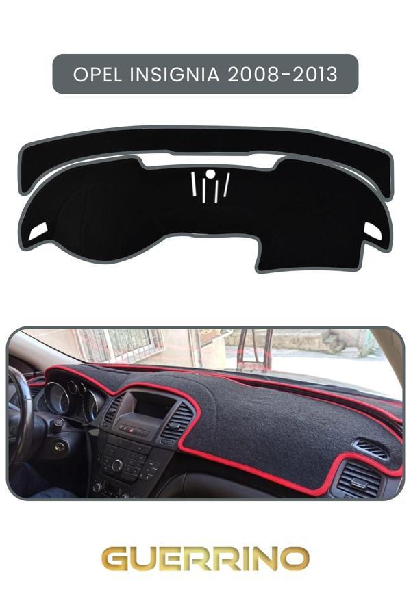 Alisevashop Opel Insignia (2008-2013)Torpido Koruma Halısı Gri Kenar  - Image 1
