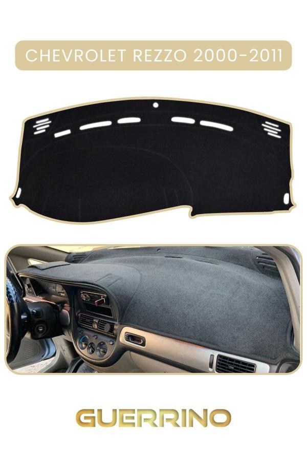 Alisevashop Chevrolet Rezzo (2000-2011)Torpido Koruma Halısı Bej Kenar  - Image 1
