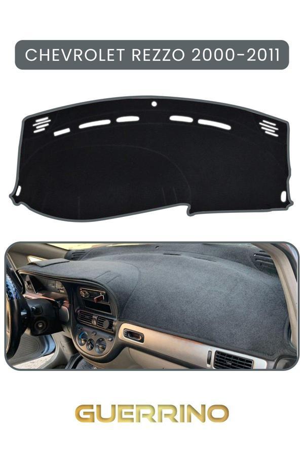 Alisevashop Chevrolet Rezzo (2000-2011)Torpido Koruma Halısı Gri Kenar  - Image 1