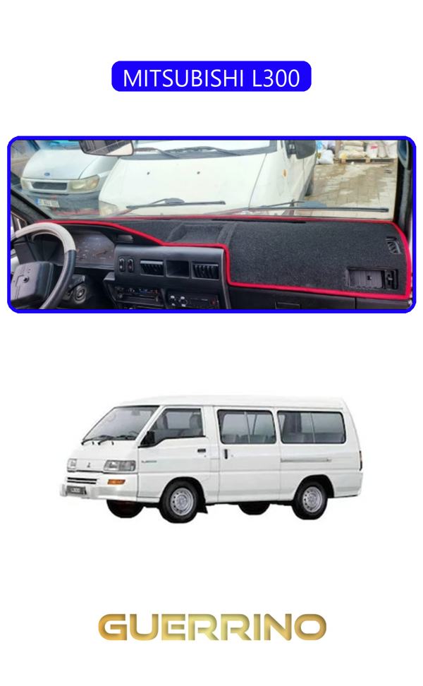 Alisevashop Mıtsubıshı L300Torpido Koruma Halısı Mavi Kenar  - Image 1