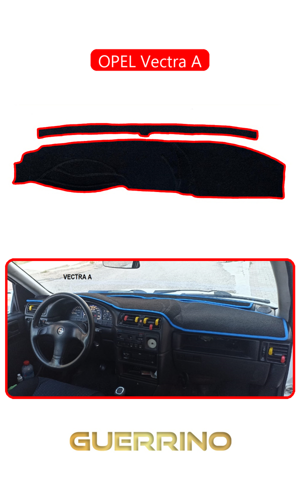 Alisevashop Opel Vectra Atorpido Koruma Halısı Kırmızı Kenar  - Image 1