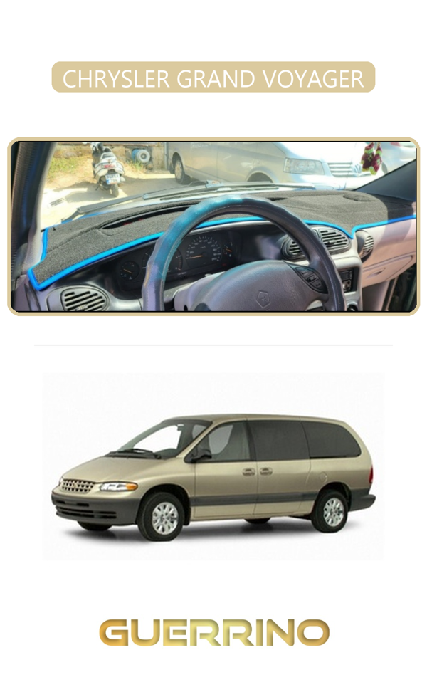 Alisevashop Chrysler Grand Voyagertorpido Koruma Halısı Bej Kenar  - Image 1