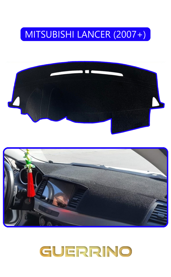 Alisevashop Mıtsubıshı Lancer 2007+Torpido Koruma Halısı Mavi Kenar  - Image 1