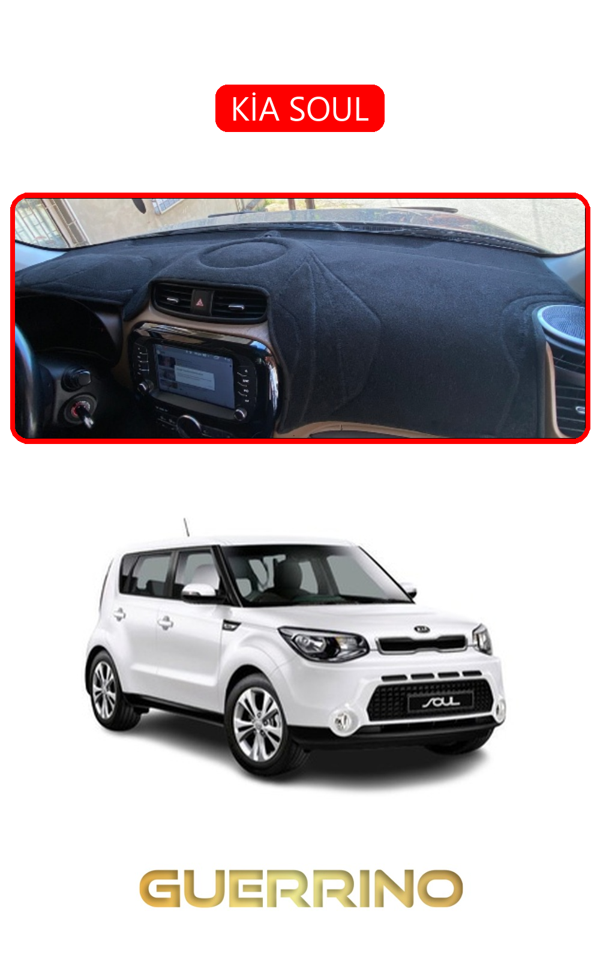 Alisevashop Kia Soultorpido Koruma Halısı Kırmızı Kenar  - Image 1