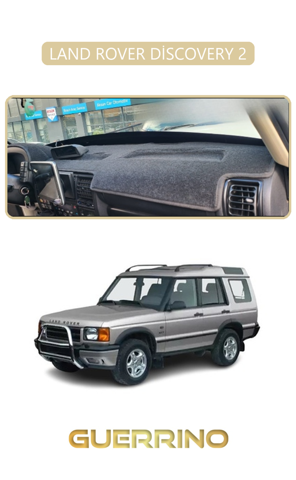 Alisevashop Land Rover Discovery 2Torpido Koruma Halısı Bej Kenar  - Image 1