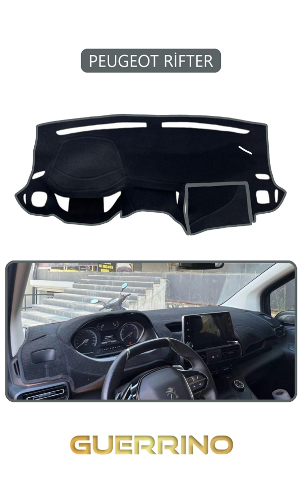 Alisevashop Peugeot Riftertorpido Koruma Halısı Gri Kenar  - Image 1