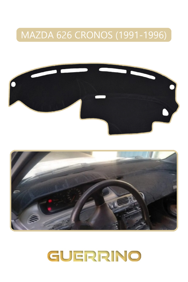 Alisevashop Mazda 626 Cronos 1991-1996Torpido Koruma Halısı Bej Kenar  - Image 1
