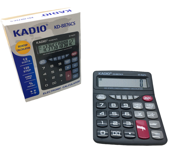 12 HANELİ HESAP MAKİNESİ KD-8876CS-Findit - Image 1