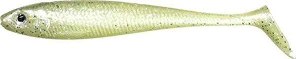 Ryuji Panic Shad 9cm 5.5gr Silikon Balık (3 Adet) Pearl White Glow - Image 1