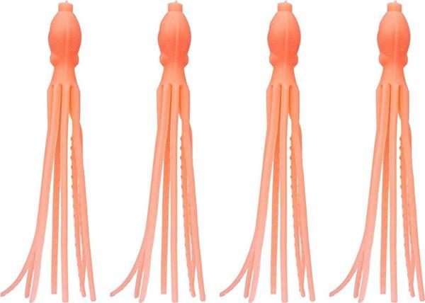 Ryuji Silikon Ahtapot 11.5cm (4 Adet) #3 Cream UV - Image 1