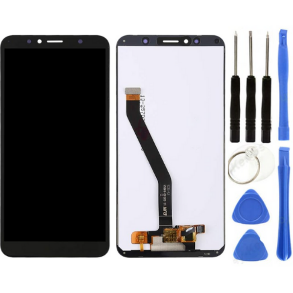 TE Huawei Honor 7A Uyumlu Servis Lcd Ekran Dokunmatik Siyah + Tamir Seti - Image 1
