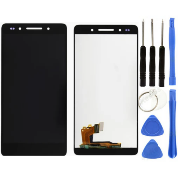 TE Huawei Honor 7 Uyumlu A Kalite Lcd Ekran Dokunmatik Siyah + Tamir Seti - Image 1