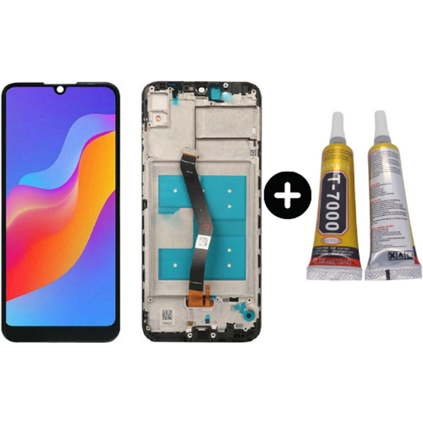 TE Huawei Honor 8A Uyumlu Çıtalı Servis Lcd Ekran Dokunmatik + B7000 - Image 1