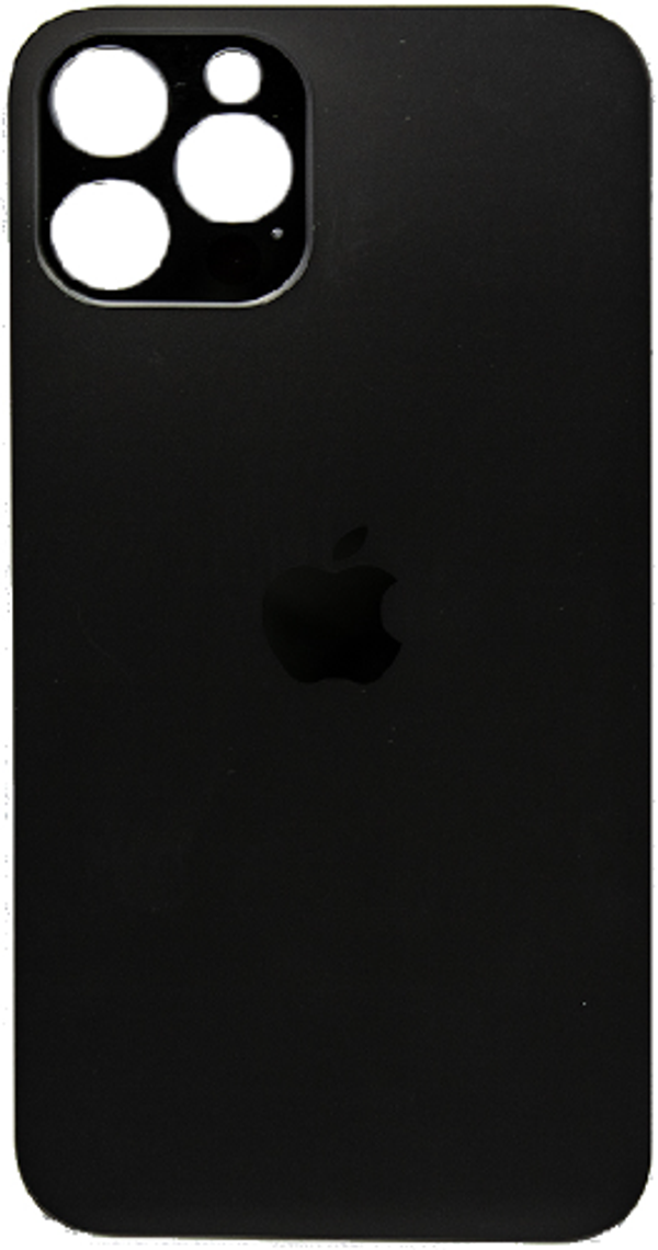  iPhone 12 Pro Uyumlu Arka Pil Batarya Kapak Siyah - Image 1
