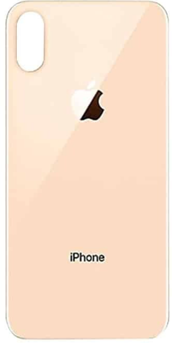 iPhone XS Max Uyumlu Arka Pil Batarya Kapak Gold - Image 1