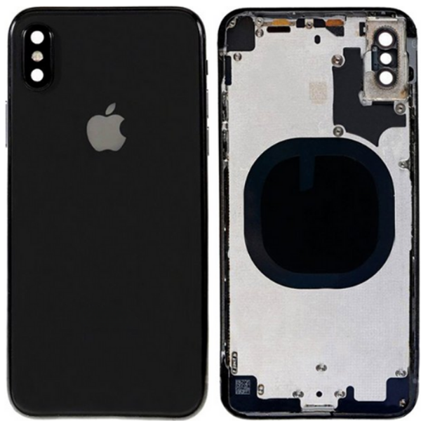  iPhone X Uyumlu Boş Kasa Siyah         - Image 1