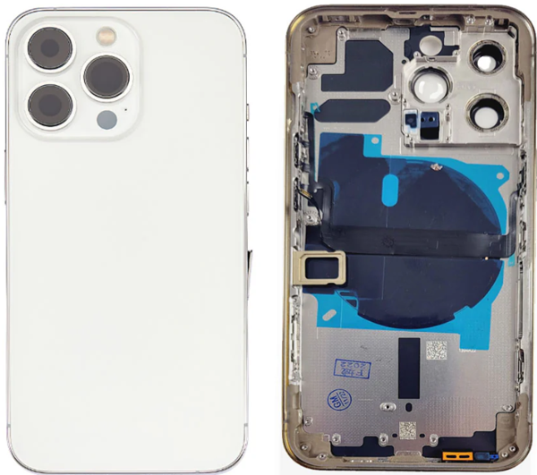  iPhone 13 Pro Uyumlu Boş Kasa Beyaz - Image 1