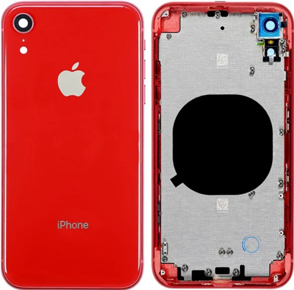  iPhone XR Uyumlu Boş Kasa Kırmızı  - Image 1