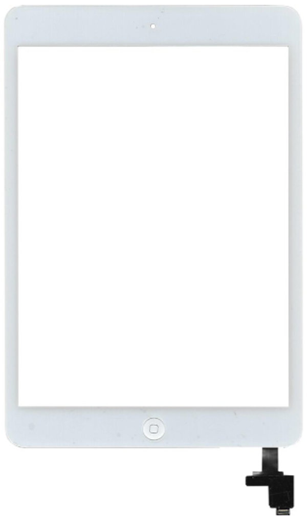 iPad Mini 2 A1489-A1490-A1491 Uyumlu Servis Home Tuşlu Dokunmatik Beyaz - Image 1