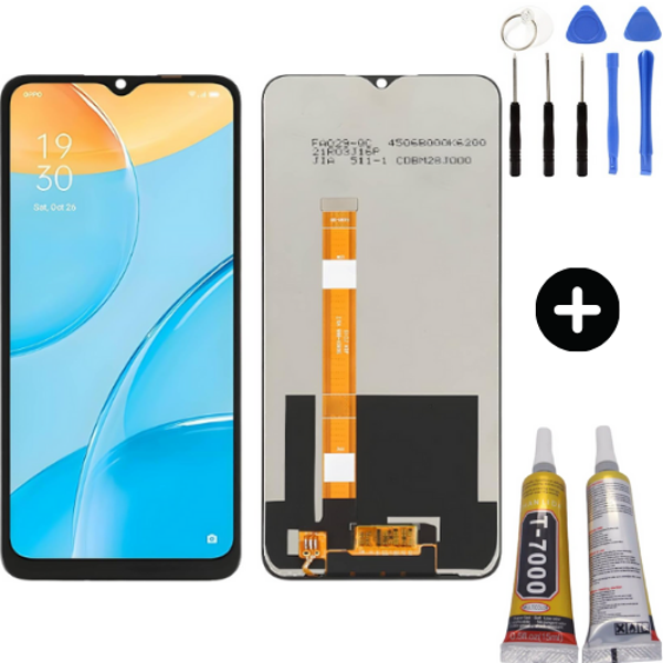 TE Oppo A15s OLED Lcd Dokunmatik Ekran + Montaj Seti - Image 1