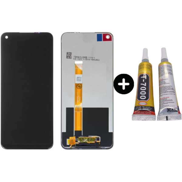 TE Oppo A55 2022 5G Servis Lcd Dokunmatik Ekran + B7000 - Image 1