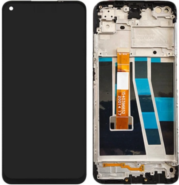 TE Oppo A92 Çıtalı Lcd Dokunmatik Ekran - Image 1