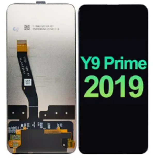 TE Huawei Y9 Prime 2019 Uyumlu OLED Lcd Ekran Dokunmatik Siyah     - Image 1