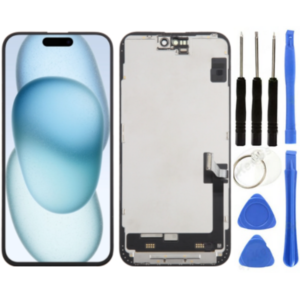  iPhone 15 Plus Uyumlu Servis Lcd Dokunmatik Ekran + Tamir Seti - Image 1