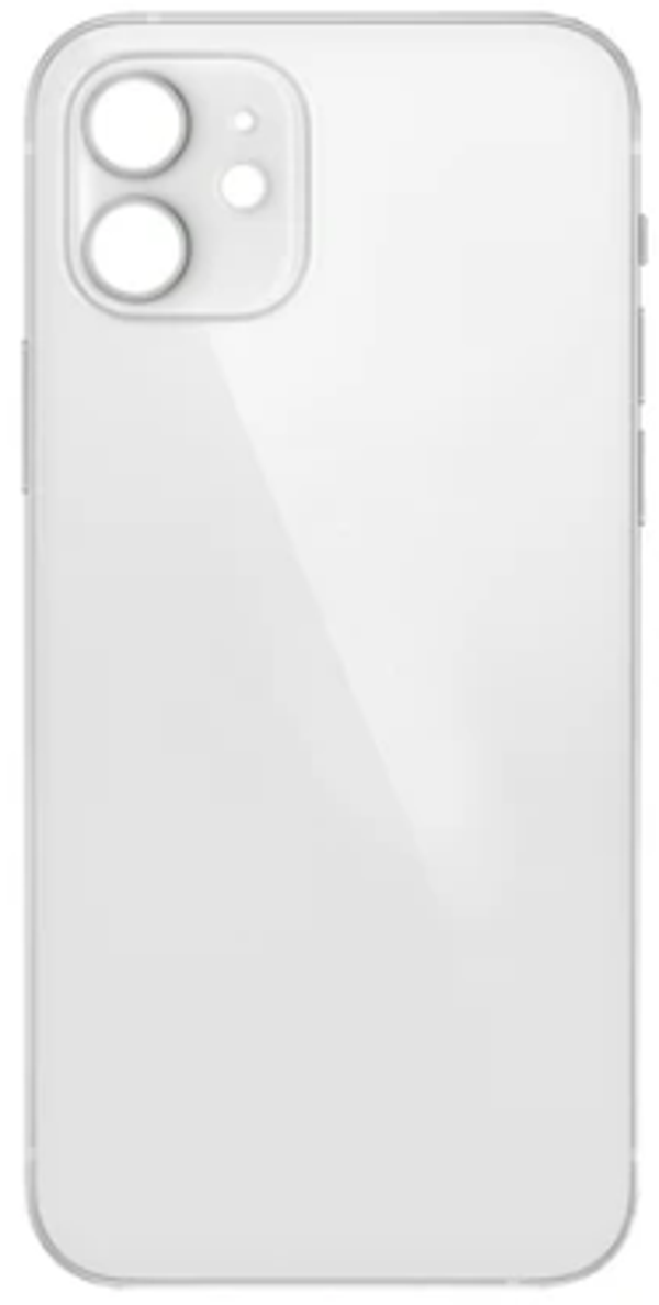  iPhone 12 Mini Uyumlu Arka Pil Batarya Kapak Beyaz - Image 1