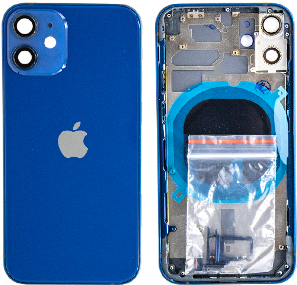  iPhone 12 Mini Uyumlu Boş Kasa Mavi - Image 1
