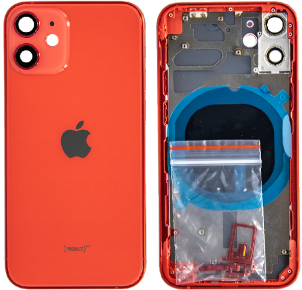 iPhone 12 Mini Uyumlu Boş Kasa Kırmızı - Image 1