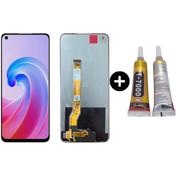 TE Oppo A96 A Kalite Lcd Dokunmatik Ekran + B7000 - Image 1