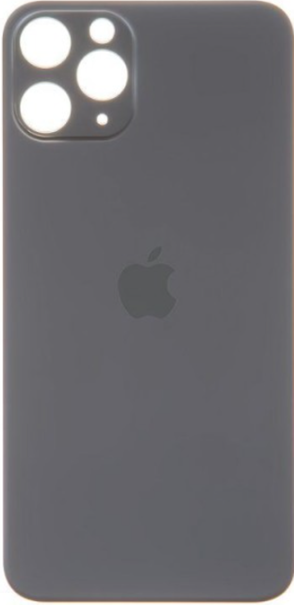  iPhone 11 Pro Max Uyumlu Arka Pil Batarya Kapak Siyah  - Image 1