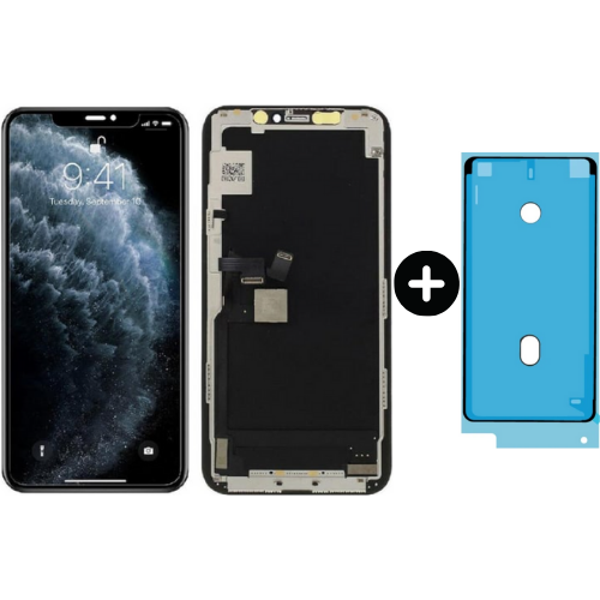  iPhone 11 Pro Max Uyumlu HK Lcd Dokunmatik Ekran + Toz Bandı                                    - Image 1