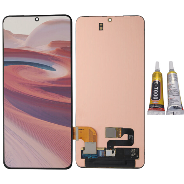 TE Samsung S21 Ultra 5G G998 Uyumlu OLED Lcd Ekran + B7000 - Image 1