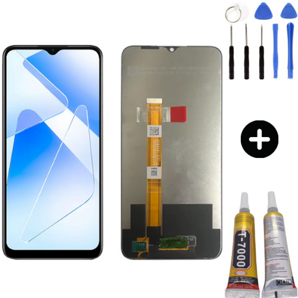 TE Oppo A55s A Kalite Lcd Dokunmatik Ekran + Montaj Seti - Image 1
