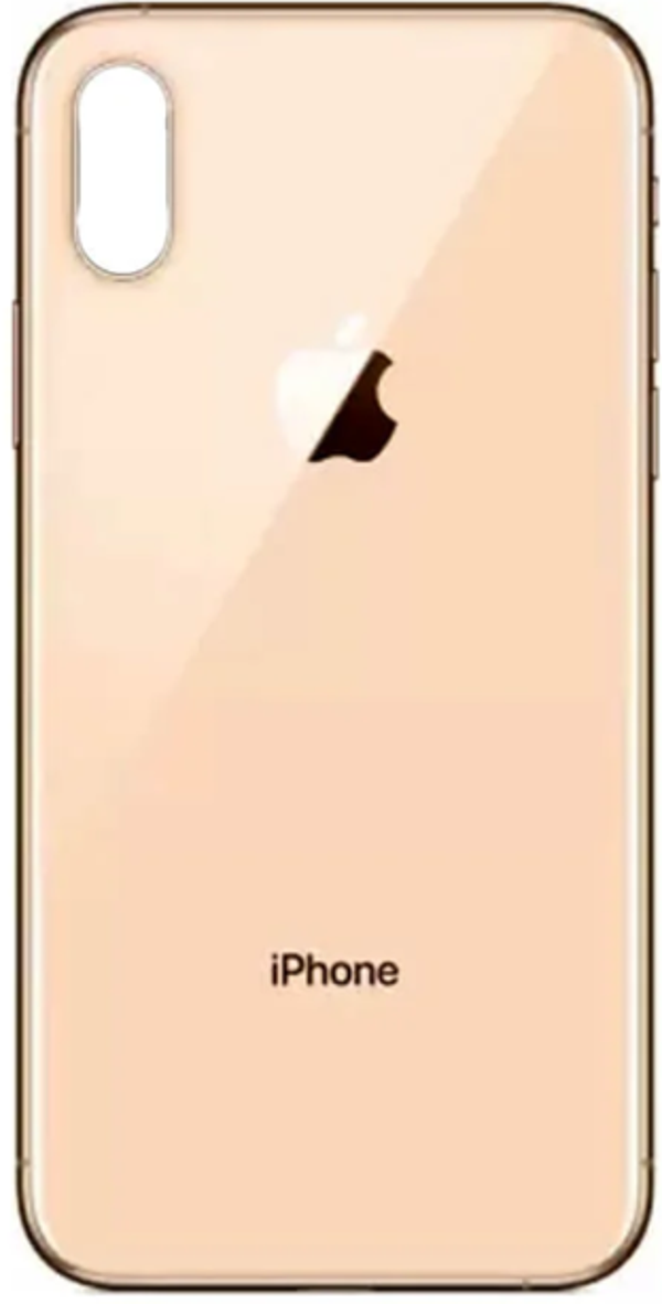  iPhone XS Uyumlu Arka Pil Batarya Kapak Gold    - Image 1