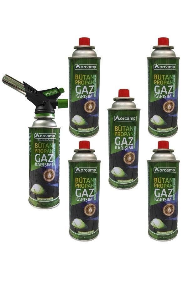 ORCAMP CX-500 Pürmüz Siboplu Gaz Kartuşu 227 GR 6 Adet - Image 1