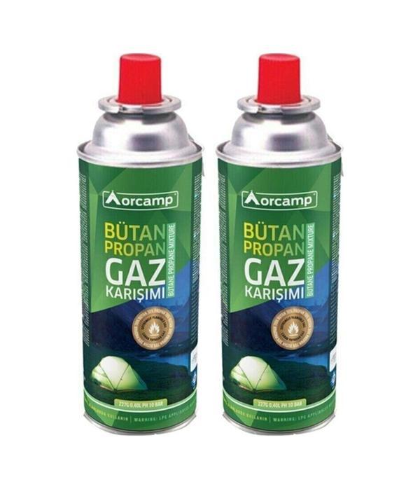 ORCAMP Siboplu Gaz Kartuşu 227 GR 2 Adet - Image 1