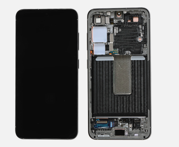 TE Samsung S23 S911 Uyumlu Çıtalı OLED Lcd Ekran Yeşil - Image 1
