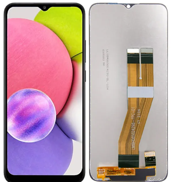 TE Samsung A03S A037F Uyumlu OLED Çıtalı Lcd Ekran Dokunmatik  - Image 1