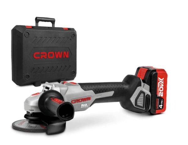 CROWN CT23001 Akülü Taşlama Makinası 115 MM 20V 4 Amper - Image 1
