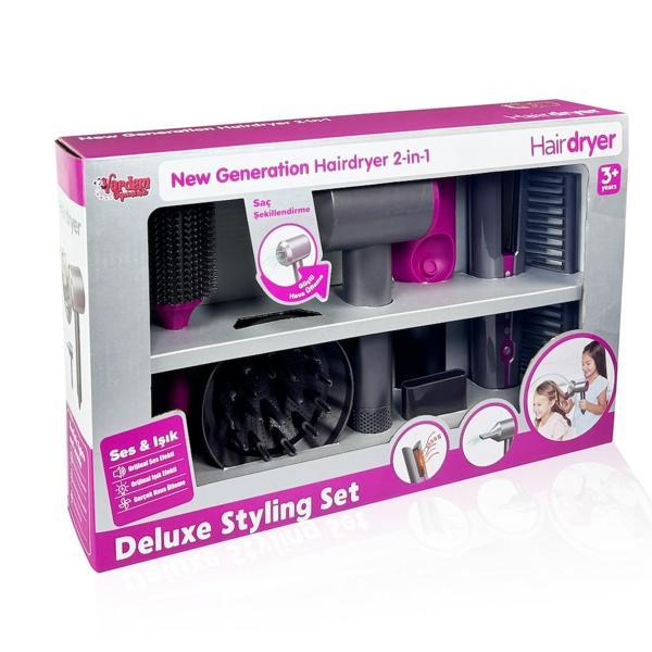 Vardem Oyuncak Sesli Ve Işıklı 2 İn 1 Kumandalı Saç Bakım Seti Vrd-Hua-1019 - Image 1