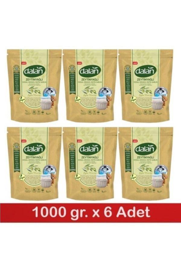 Zeytin Mucizesi Zeytinyağlı Granül Matik Sabun Tozu 32 Yıkama 6 X 1 Kg - Image 1
