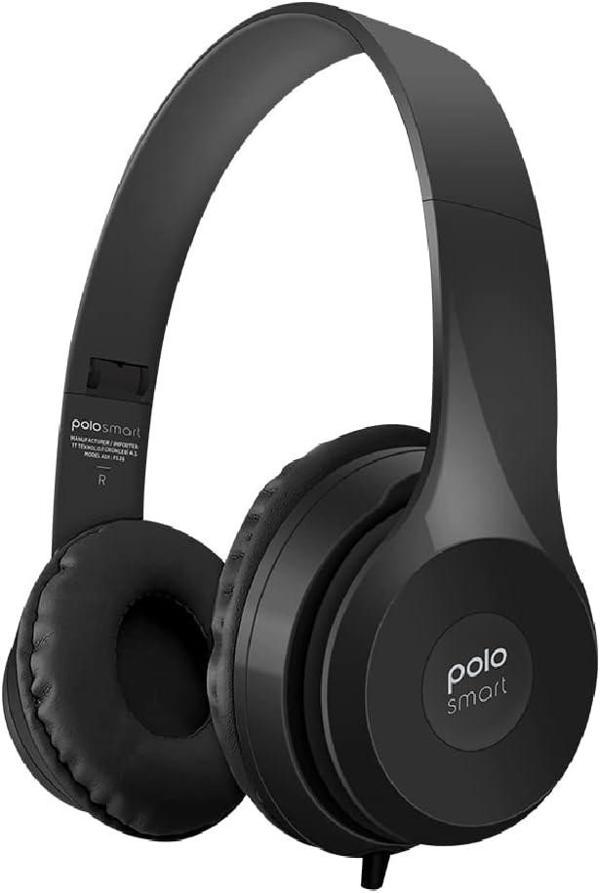 Polosmart FS26 Kablolu Kulaküstü Kulaklık Siyah - Image 1